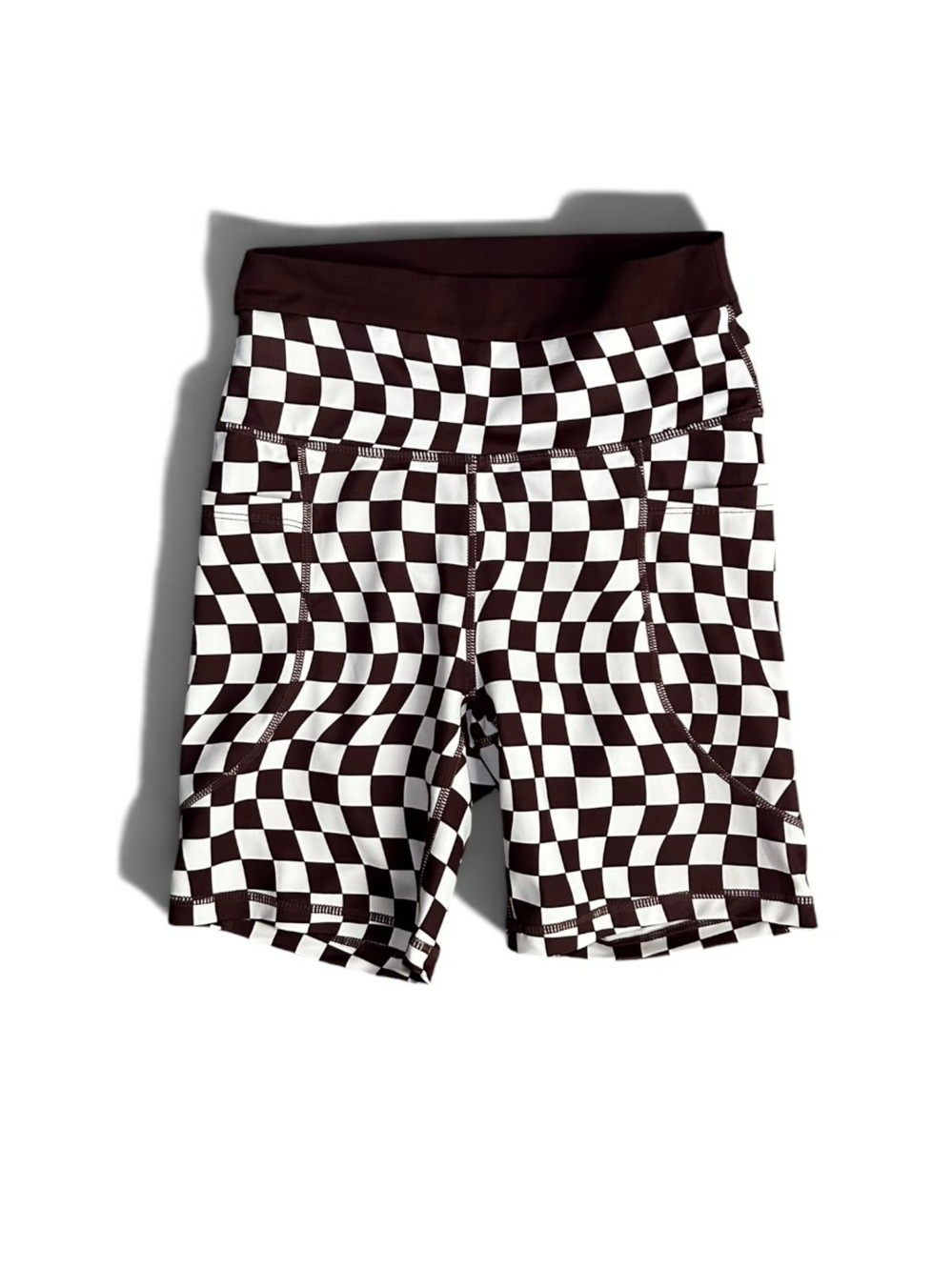 Wilo The Label Checkered Biker Shorts